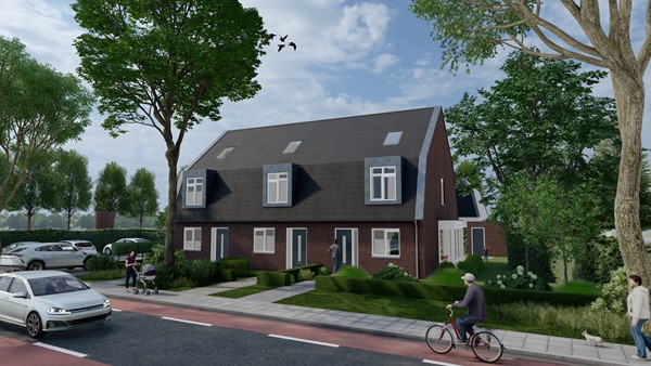 Te koop: Nieuwbouw! Hoekwoning met uitbouw en erker!